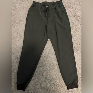 Lululemon green joggers, size 8.
